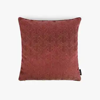 Gato Preto Capa de almofada geométrico vermelho 40x40 cm bilbau promoção