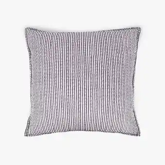 Gato Preto Capa de almofada riscas azul e branca 60x60 cm rimini promoção