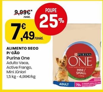 Ração para cães purinaone