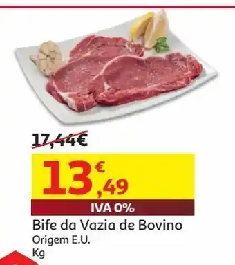 Auchan Vazia de bovino kg promoção