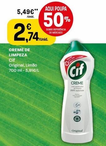 Intermarché Limpadores cif promoção