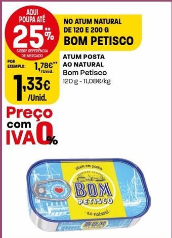 Intermarché Atum em lata bom petisco promoção
