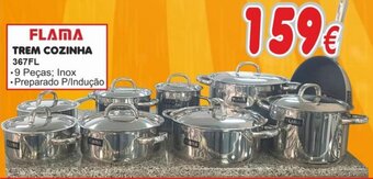 BragaJAV FLAMA TREM COZINHA promoção