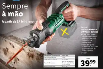 Lidl Serrote de carpinteiro parkside promoção