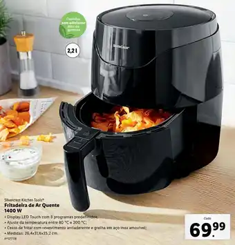 Lidl Fritadeira silvercrest promoção