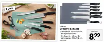 Lidl Facas promoção
