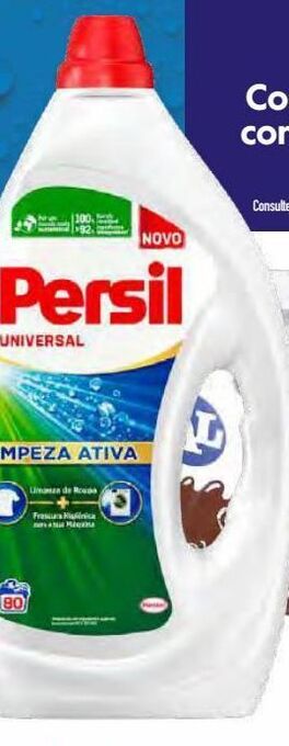 Recheio Detergente líquido persil promoção