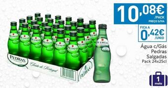 Recheio Água com gás pedras salgadas promoção