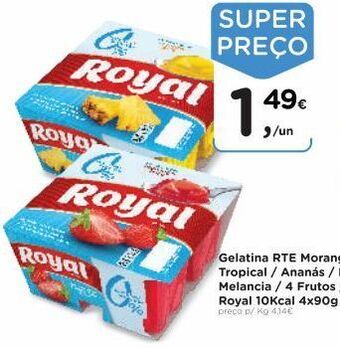Aqui é fresco Gelatina royal promoção