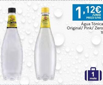 Recheio Água tônica schweppes promoção