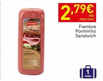 Recheio Presunto porminho promoção