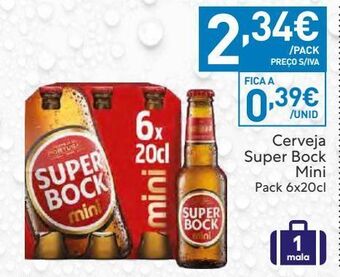 Recheio Cerveja super bock promoção