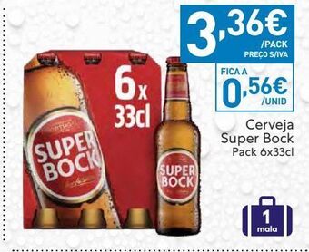 Recheio Cerveja super bock promoção