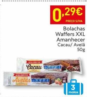 Recheio Wafers amanhecer promoção