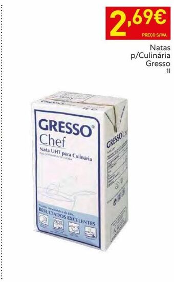 Recheio Laticínio gresso promoção