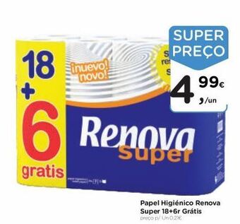 Aqui é fresco Papel higiênico renova promoção