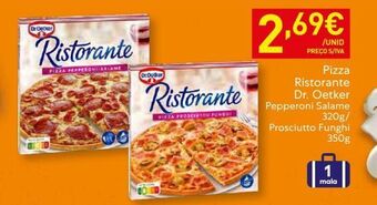Recheio Pizza dr. oetker promoção