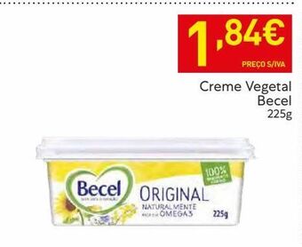 Margarina vegetal becel