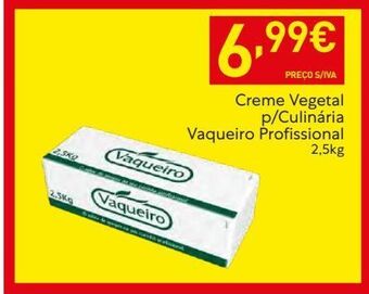 Recheio Margarina vegetal vaqueiro promoção
