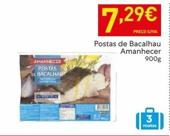 Recheio Bacalhau amanhecer promoção
