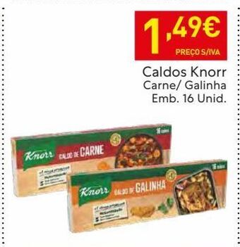 Recheio Caldo knorr promoção