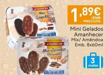 Recheio Gelados amanhecer promoção