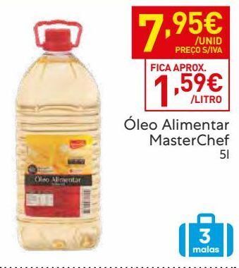 Recheio Óleo para fritar masterchef promoção