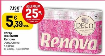 Intermarché Papel higiênico renova promoção