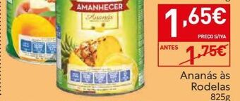 Recheio Abacaxi em calda amanhecer promoção