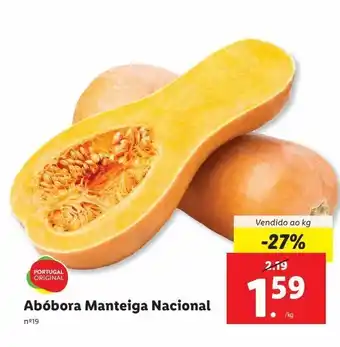 Lidl Abóbora promoção