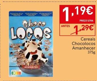 Recheio Cereais promoção