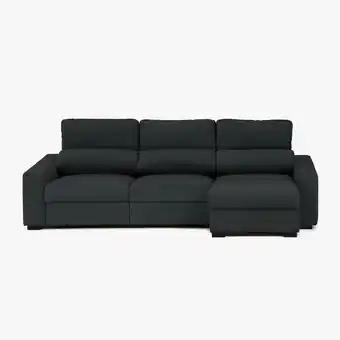 Gato Preto Sofá com chaise longue antracite ruffalo promoção