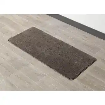 Hôma Tapete wc castanho especial de microfibra promoção