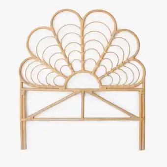 Gato Preto Cabeceira de cama flor rattan 106x3x124 cm paraty promoção