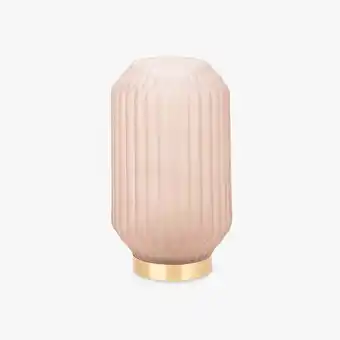 Lanterna com luz led creme d15x27 cm elba