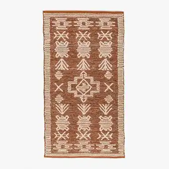 Gato Preto Tapete lã/algodão tribal natural 70x150cm clare promoção