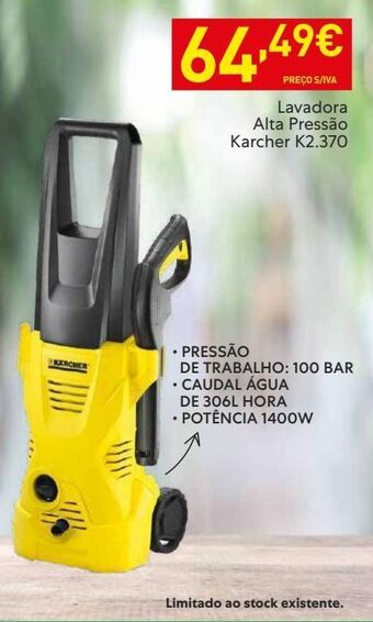 Lavadora alta pressão karcher