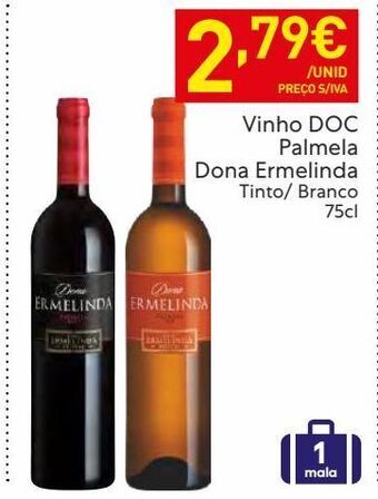 Recheio Vinhos dona ermelinda promoção