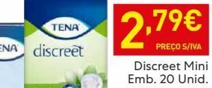 Recheio Incontinência tena promoção