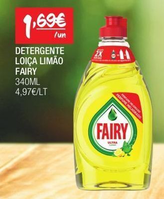 Spar Detergente lavalouça fairy promoção