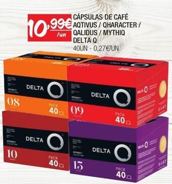 Spar Cápsulas de café delta q promoção