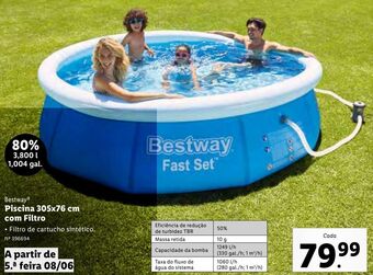 Lidl Piscinas bestway promoção