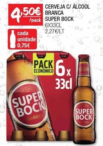 Spar Cerveja super bock promoção