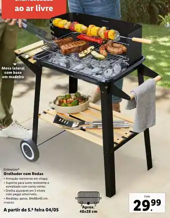 Lidl Churrasqueira promoção
