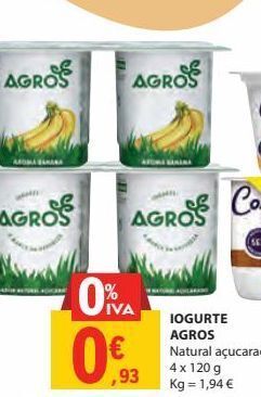 E.Leclerc Iogurte agros promoção