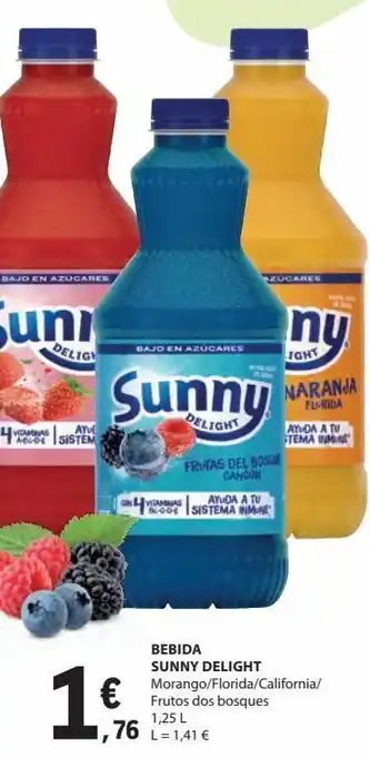 E.Leclerc Bebidas naturais sunny promoção