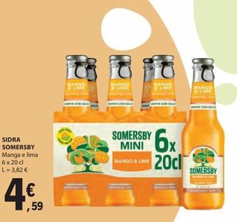 E.Leclerc Sidra somersby promoção