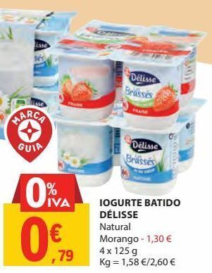 E.Leclerc Iogurte delisse promoção