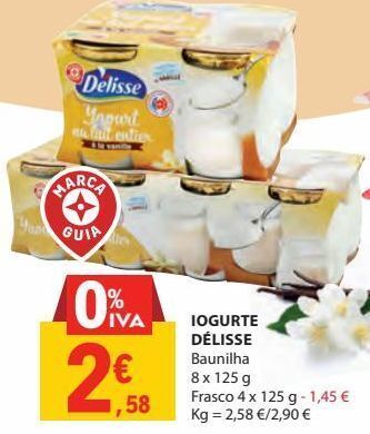 E.Leclerc Iogurte delisse promoção