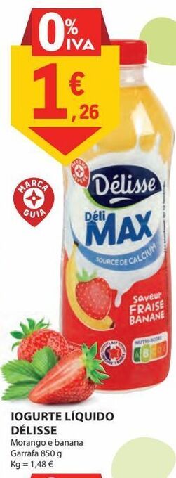 E.Leclerc Iogurte delisse promoção